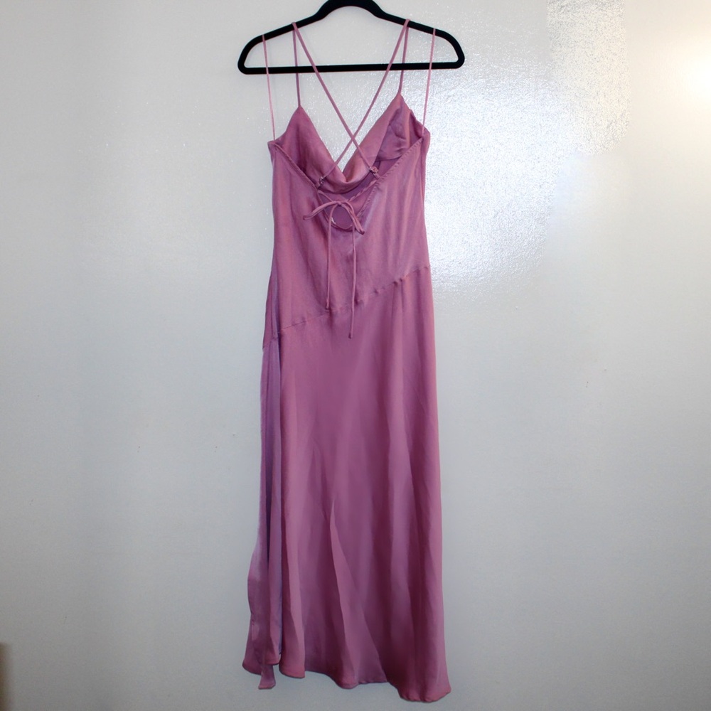 ASTR the Label Gaia Midi Dress in Rose Pink - Picture 5 of 6